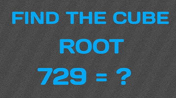 Find the cube root of 729 | Cube root | Cube root kaise nikale | Vedic maths | Math cube root tricks