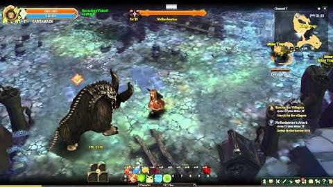 Tree Of Savior - Solo Krivis vs Hidden Boss - Netherbine