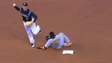 PIT@COL: Mercer collects RBI, safe after review