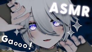 【ASMR】It looks like a wolf girl will help you if you get lost in the forest! (Inaudible whisper)