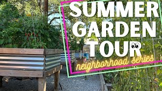 THE HOMESTEAD WITCH - SUMMER GARDEN TOUR / Zone 9b Vegetable & Herb Garden