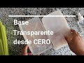 base de glicerina transparente desde CERO