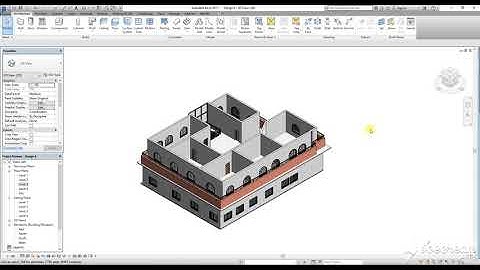 Modern House Design 6 Part 7 in Revit