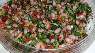 Barbunya salatası nasıl yapılır (Barbunyasalatası)