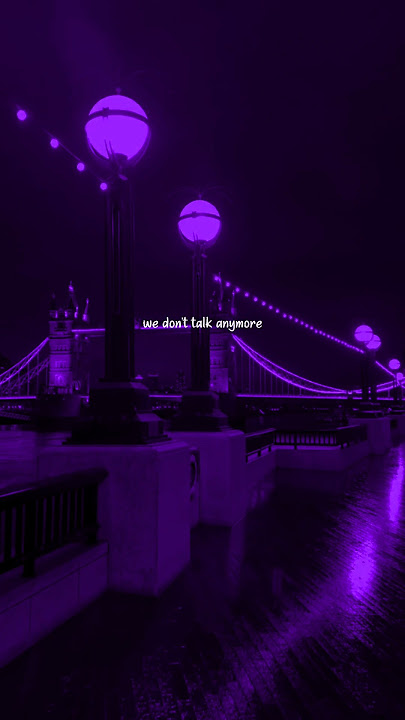 We Don't Talk Anymore - Charlie Puth | lyrics | aesthtic | Whatsapp Status | slowed | #shorts 💜💜
