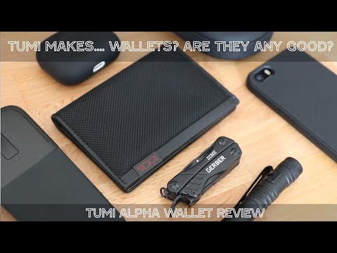 Does Tumi make good wallets? Tumi Alpha Multi Window Card Case Wallet Review