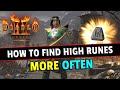 This is how i found 58 high runes  tips stats  best areas  diablo 2 resurrected