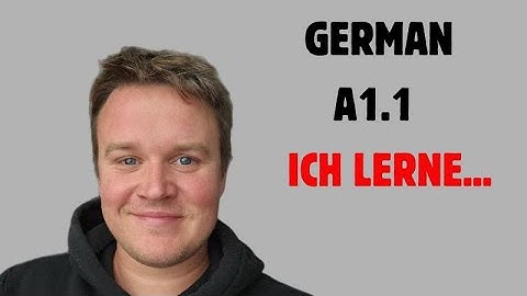 German A1 Lesson 1: German Verbs LERNEN MACHEN TRINKEN