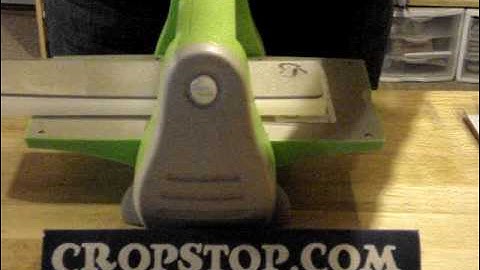 QuicKutz 12" Border Embossing Folders in a Cuttlebug Machine