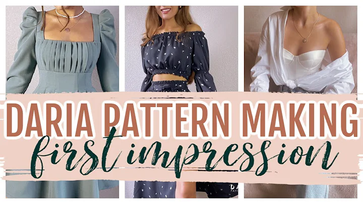 Discover Unique Patterns at Daria Pattern Making Etsy Shop