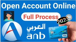 Anb bank online account opening saudi arabia