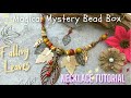 Falling Leaves Necklace - Magical Mystery Bead Box July - Jesse James Beads