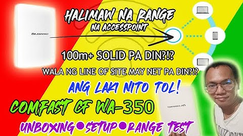 COMFAST CF-WA350 MONSTER RANGE ACCESS POINT!