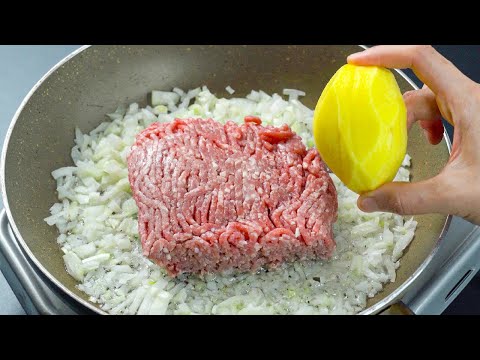 Легкий сытный ужин. Мой любимый рецепт от бабушки. Сытно и выглядит привлекательно