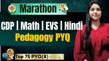 CTET Pedagogy Marathon 2026 | Complete Pedagogy Preparation | Class-08 | By Roli Pandey