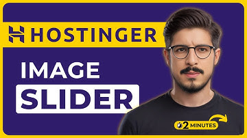 Hoe voeg ik een afbeeldingenslider toe aan mijn Hostinger-website in 2025? | Hostinger Website Bu...