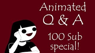 Animated Q&amp;A 1 - Art, YouTube, Being Goth, and Jack