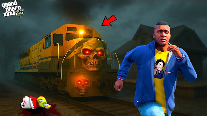 Franklin and Shinchan Went To HORROR TRAIN STATION In GTA 5 | Paradox FTW