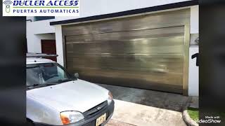 Porton De Aluminio Automático