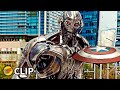 Captain America vs Ultron - Seoul Fight (Part 1) |  Avengers Age of Ultron (2015) Movie Clip HD 4K