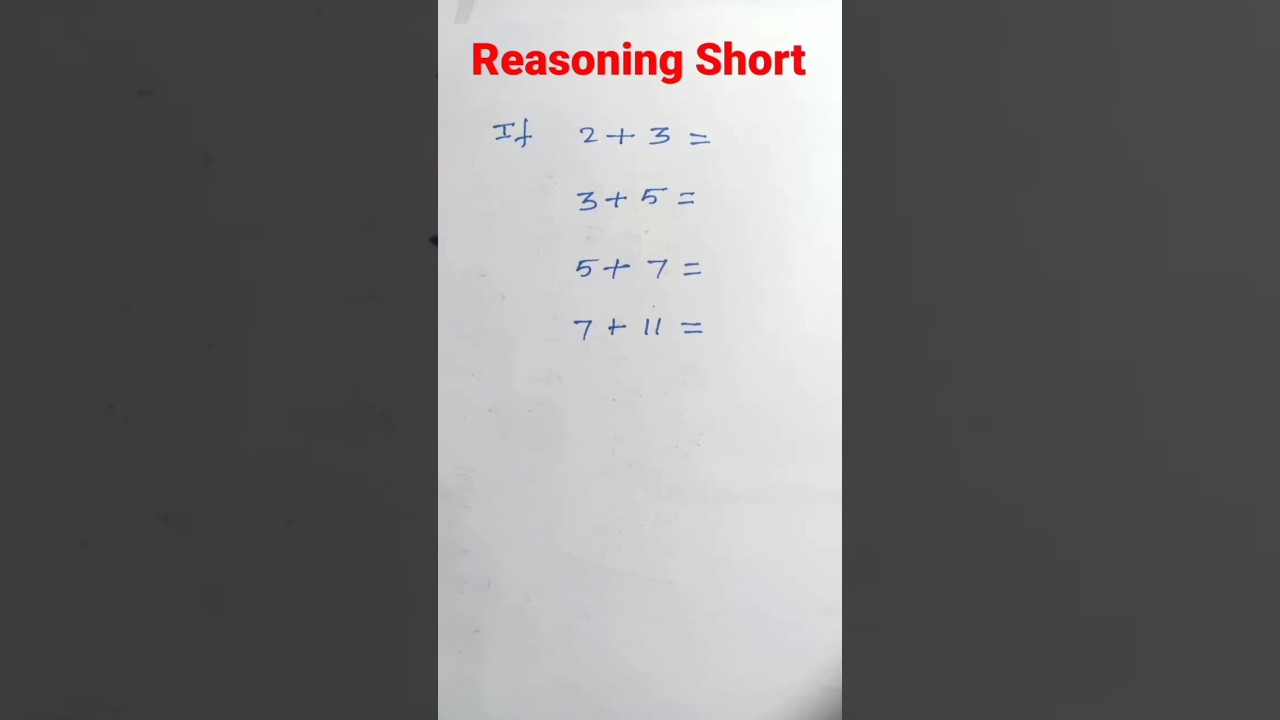 Reasoning Short 