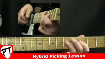Hybrid Picking Exercise Guitar Lesson | Alternate Picking
