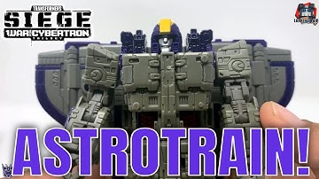 Transformers Siege Astrotrain Review, Larkin