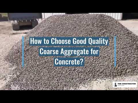 How to Choose Good Quality Aggregates for