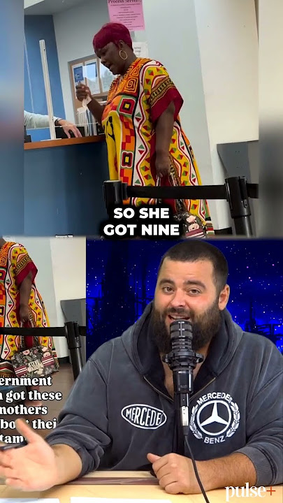 9 Kids and mad that her EBT was taken away - she got still got that designer drip tho!
