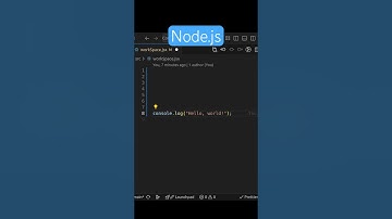 Зачем нужен Node.js и что делает console.log 💡