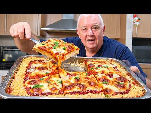 EASY One Big Chicken Parmesan — No Frying Individual Pieces
