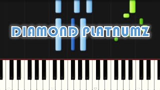 Diamond Platnumz - Sikomi | EASY PIANO TUTORIAL by Synthly