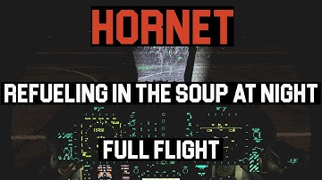 DCS 2020 | F/A-18C | ZERO VISIBILITY TRAINING (FOR IFR & TACAN BUFFS ONLY!)