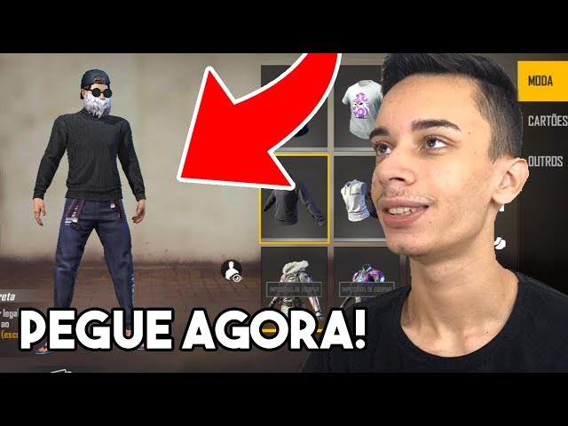 Camisa Gola Alta Preta volta ao Free Fire nesta terça; veja detalhes