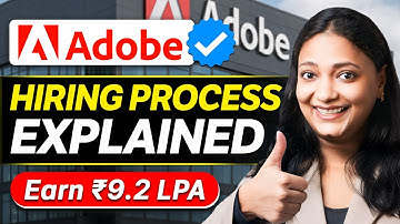 ADOBE HIRING Process For FRESHERS | Full Details