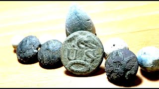 Metal Detecting RARE BUTTONS On the Oregon Trail! Lost Relics and Coins Dug