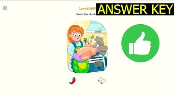 Dop 3 LEVEL 227 Cook the chicken (ANSWER KEY) DOP 3 Displace One Part Gameplay Walkthrough Solution