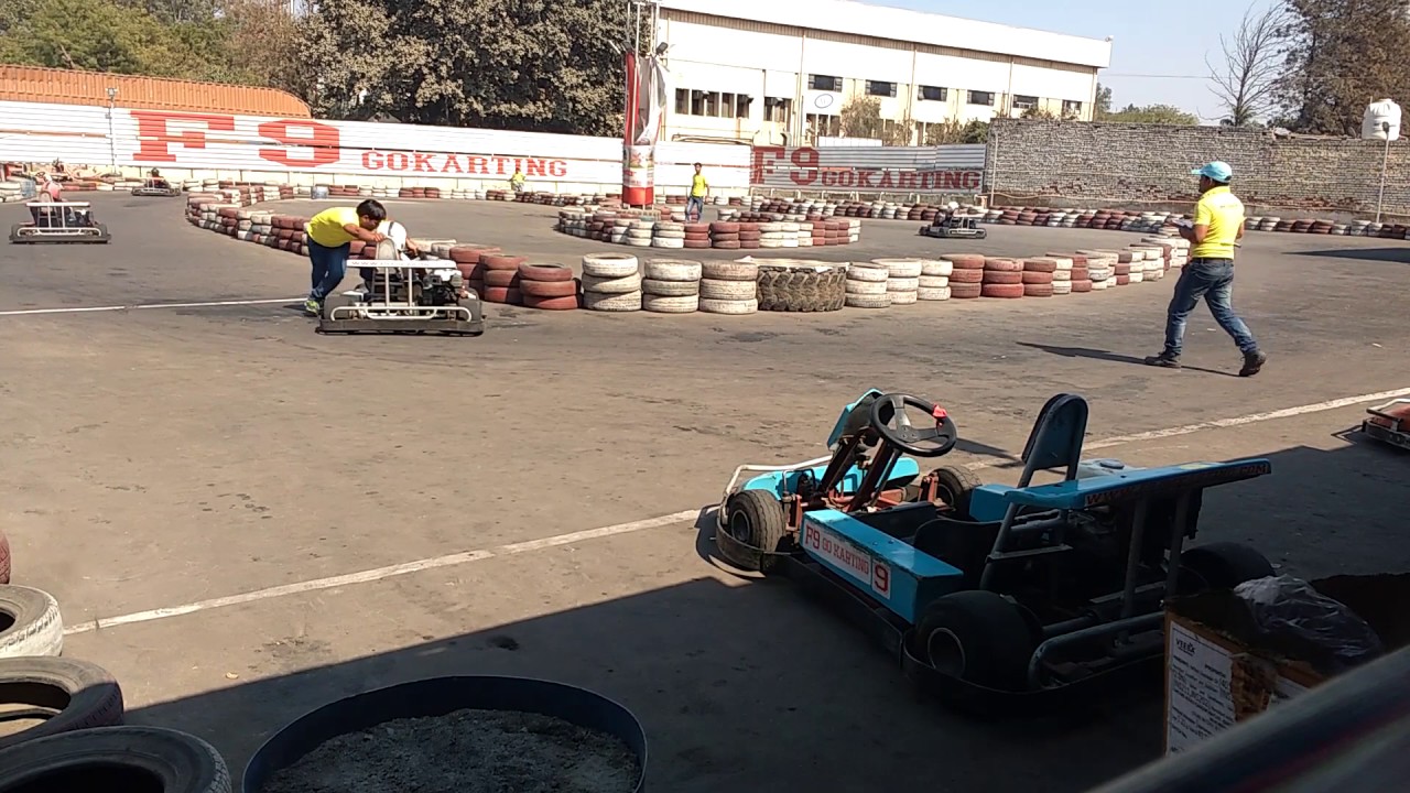 F9 Go Karting Gurgaon Delhi Youtube