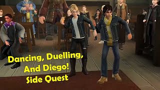 Dancing, Duelling, And Diego Side Quest Harry Potter Hogwarts Mystery