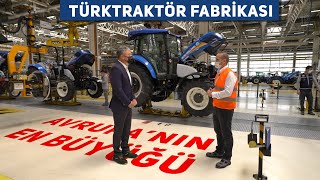 Avrupa'nın EN BÜYÜĞÜ! İşte TürkTraktör Fabrikası | Traktörmetre FABRİKA