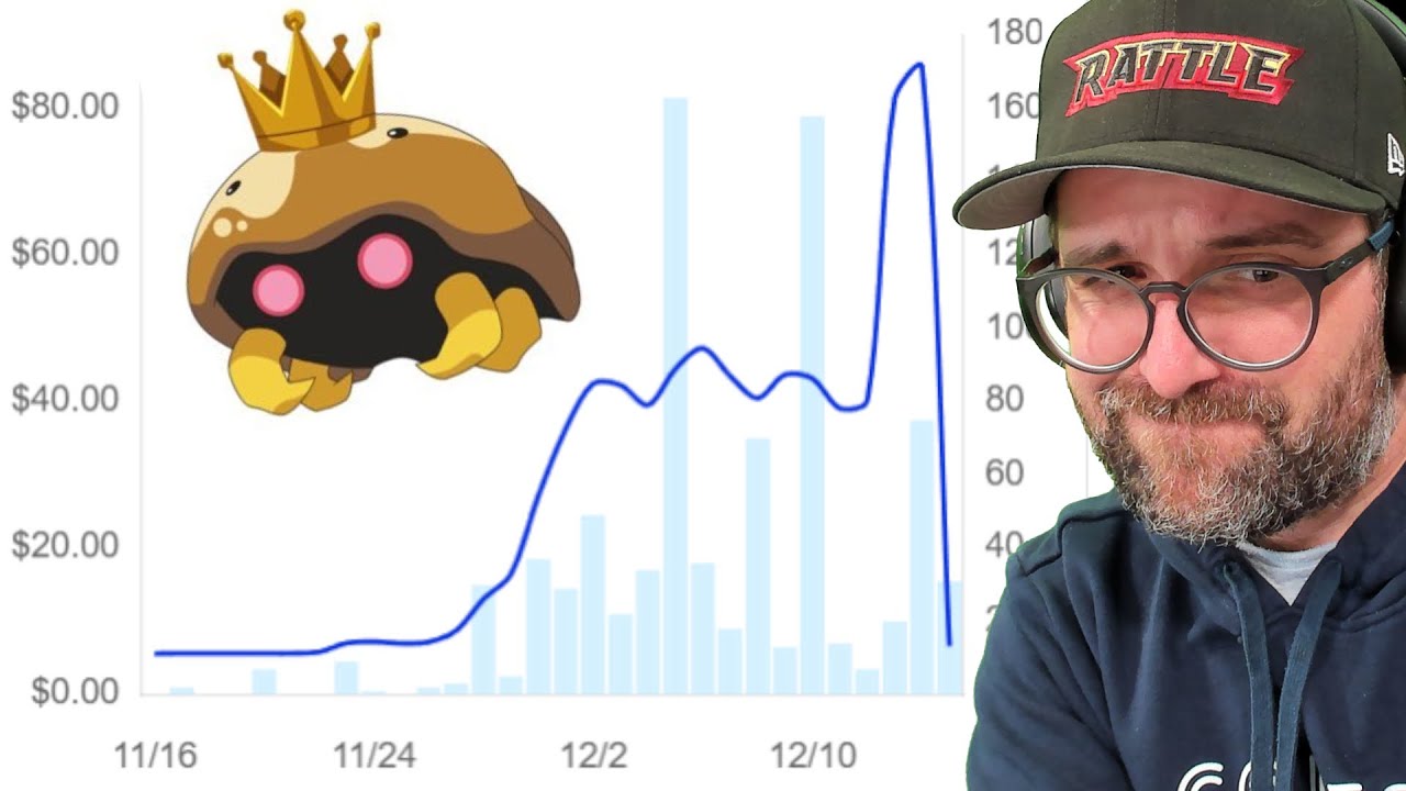 Crypto Pump & Dump Comes To Physical Pokemon Cards - Kabuto King & Booger  Mew