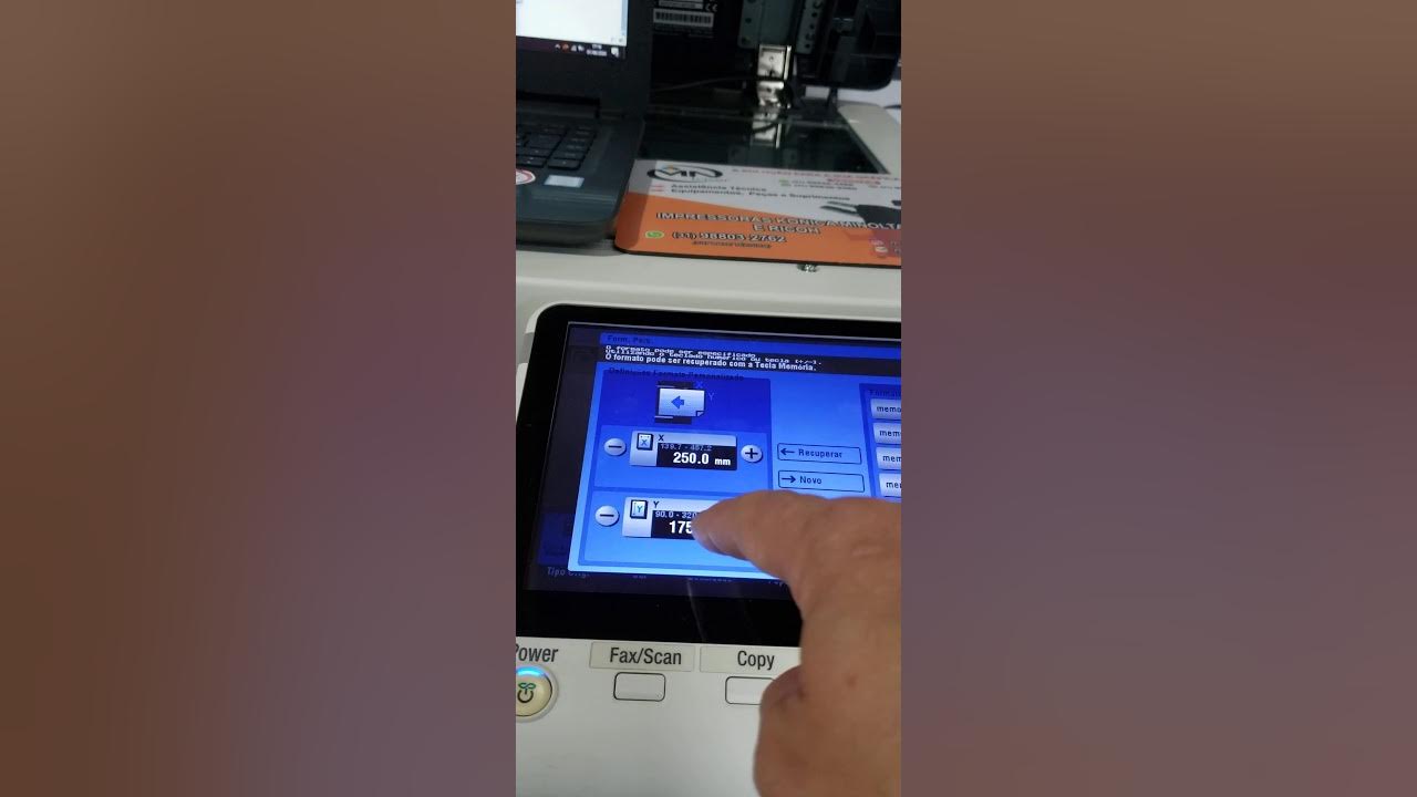 Envelope.Impressão de envelope na konica minolta. YouTube