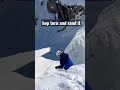 How to ski corbets couloir at jackson hole  the easy way jacksonhole kingsandqueens corbets