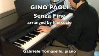 Gino Paoli Senza Fine solo piano chords