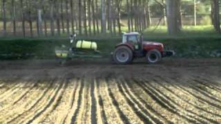 Semi tournesol  dans le Lot et Garonne