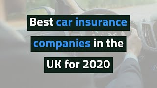 Best car insurance companies in 2020