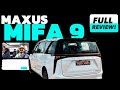 MAXUS MiFa 9 ⚡️ ALL-NEW Fully-Electric LUXURY MPV ideal for Business 🧳 or Travel!! 🏖️ (FULL REVIEW)