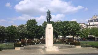 La statue équestre du Maréchal Foch Paris