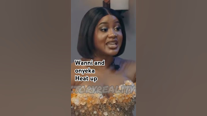 wanni and onyeka saga ||  bbnaija reunion ep2 #bbnaija #trending #celebrity