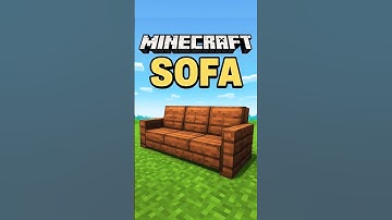 "Minecraft Sofa Build 🛋️ | Easy & Stylish Tutorial ✨ #Minecraft #Gaming #SofaBuild"